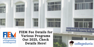 FIEM Fee Details for Various Programs Out 2025, Check Details Here!